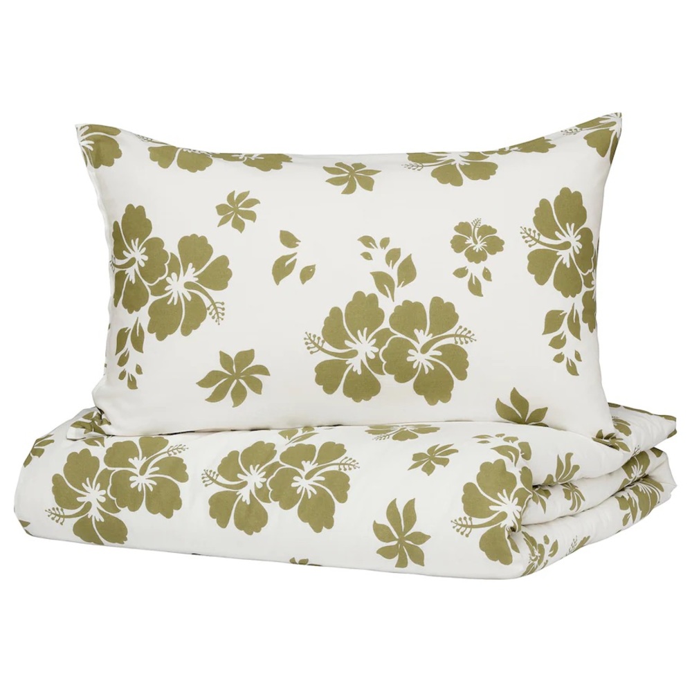 IKEA Duvet cover and pillowcase(s), Floral Twin